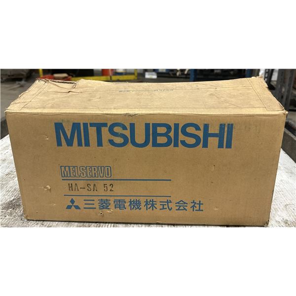 Mitsubishi #HA-SA 52 AC Servo Motor w/#MHE3000-6-15-75-A Rotary Encoder