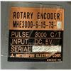 Image 5 : Mitsubishi #HA-SA 52 AC Servo Motor w/#MHE3000-6-15-75-A Rotary Encoder