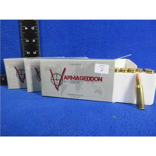 221 Rem. Fireball 40gr FB HP Nosler (Pick Up or Ship by UPS Only)