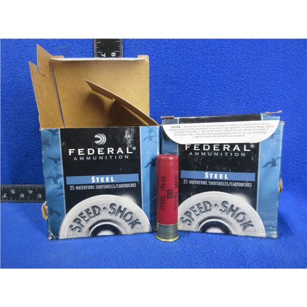 12 Ga. 3 1/2" BB Shot Steel Federal (Pick Up or Ship by UPS Only)