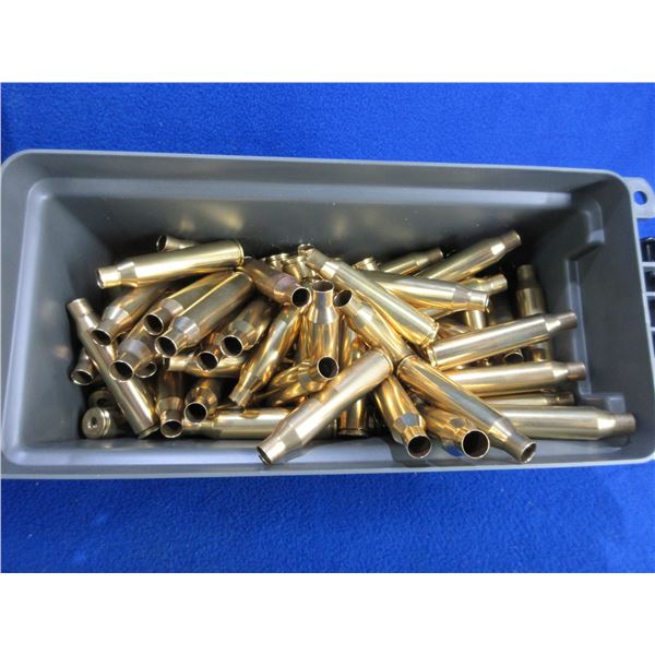 Brass Only - 338 Lapua Mag Deprimed, Cleaned - Approx. 130