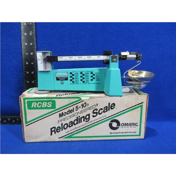 RCBS Model 5-10 Reloading Scale with Original Box
