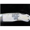 Image 2 : Frost Cutlery Folding Lock Blade Knife with Wood Display Case