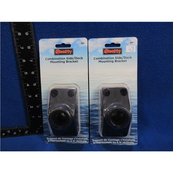 NEW - 2 Scotty Combination Side/Deck Mounting Brackets