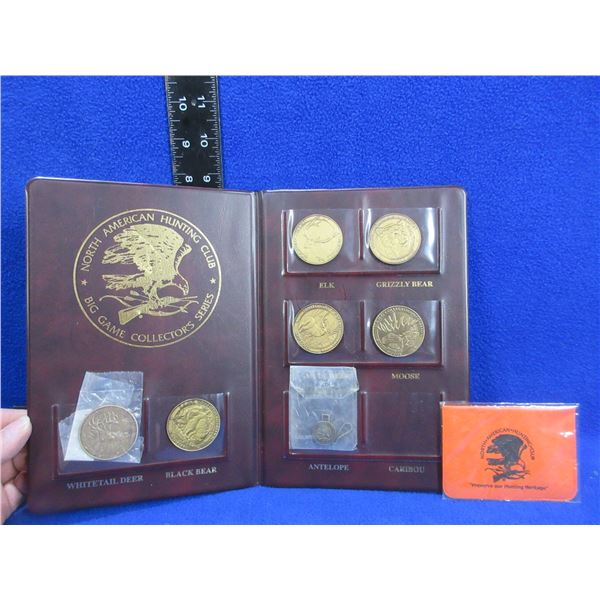 North American Hunting Club Big Game Collector Series Coin Set