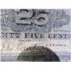 Image 3 : 1900 Dominion of Canada Shinplaster 25 Cent Bill