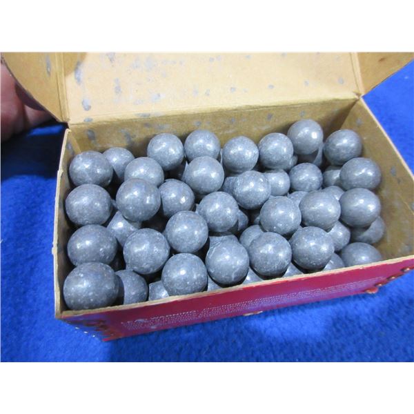 .451" Hornady Lead Round Balls - Box of Approx. 90