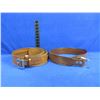 Image 1 : 2 Leather Ammo Belts - Kirkpatrick Size 38, Bob Mernickles Size 39