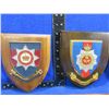 Image 2 : 6 Military Wall Plaques and a Canadian Guards Cap Badge