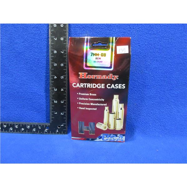 NEW - Brass Only - 7mm-08 Rem. Unprimed Hornady - Box of 50