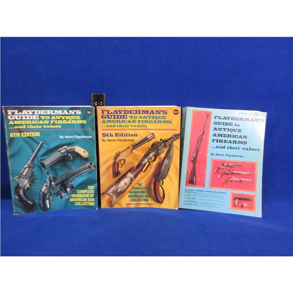 3 Flayderman's Guide to Antique American Firearms Books