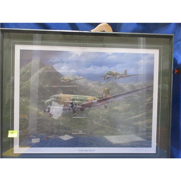 Framed Print - Combat Cargo Task Force "Canucks Unlimited" - PICK UP ONLY