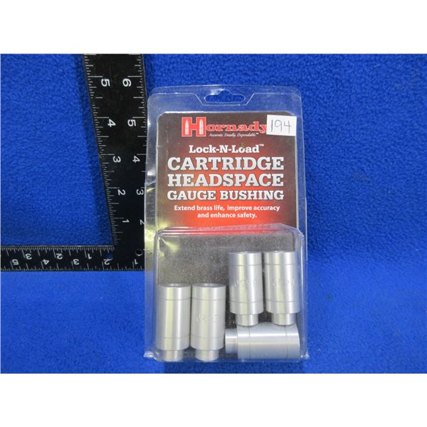 Hornady Lock-N-Load Cartridge Headspace Gauge 5 Bushing Set