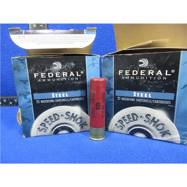 12 Ga. 3 1/2" BB Shot Steel Federal (Pick Up or Ship by UPS Only)