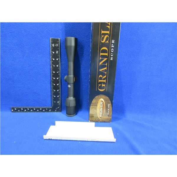 Weaver Grand Slam 3-10x40 Scope - 1" Tube - Appears Clear