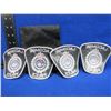 Image 2 : Collector Badges - 4 Lacombe Police Service Arm Badges