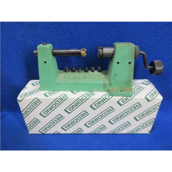 Redding Case Trimming Lathe Model 1400-XT with 6 Pilots