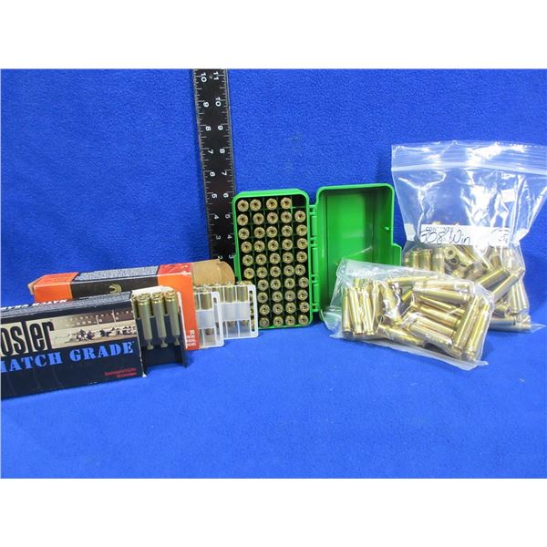 Brass Only - 308 Win. Unprimed/Deprimed - 183 Total - 163 are Deprimed