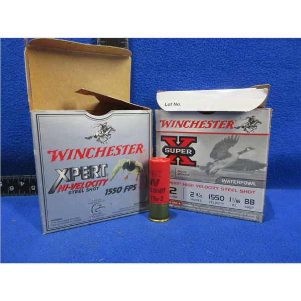 12 Ga. 2 3/4" Winchester Shotshells (Pick Up or Ship by UPS Only)