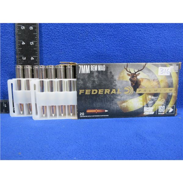 7MM Rem Mag 160gr Nosler Accubond (Pick Up or Ship by UPS Only)