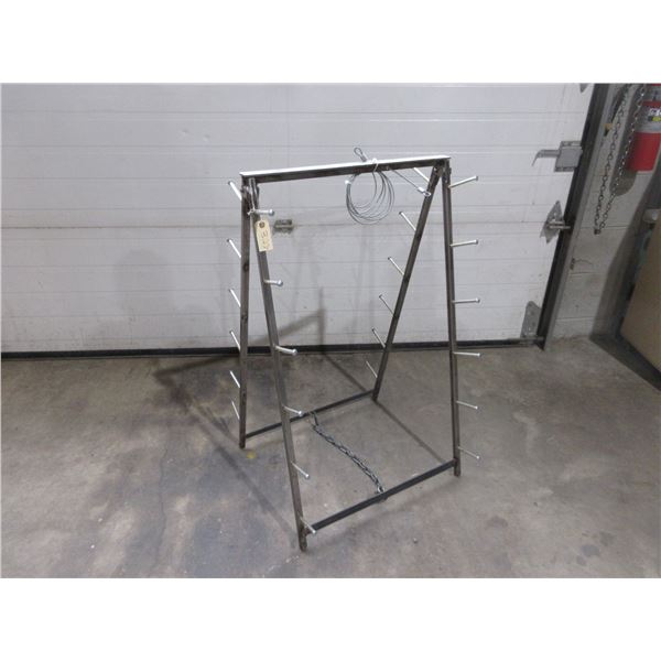 12 Gun Rack - Steel - Approx. 39" High x 24" Wide