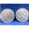 Image 5 : 4 - 1967 Canadian 25 Cent Coins - .800 Silver