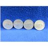 Image 1 : 4 - 1967 Canadian 25 Cent Coins - .800 Silver