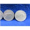 Image 3 : 4 - 1967 Canadian 25 Cent Coins - .800 Silver