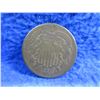 Image 2 : 1865 USA 2 Cent Coin - "Union Shield"