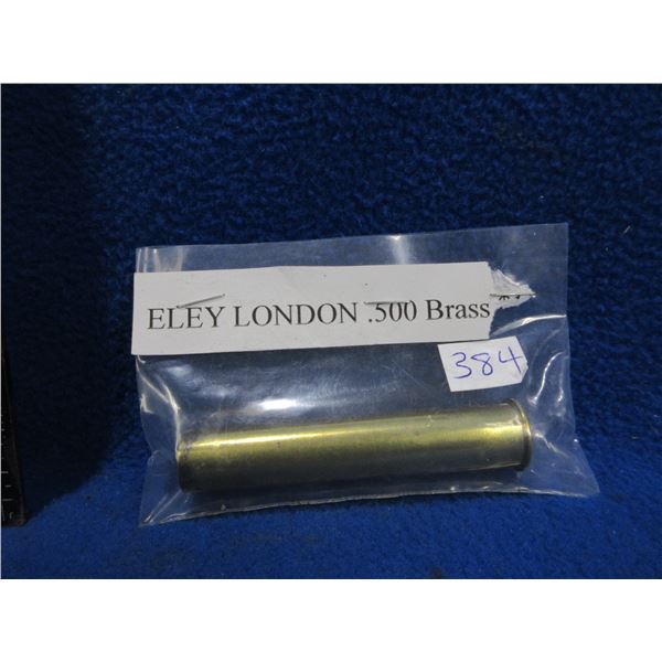 Brass Only - .500 Eley London Unprimed - Bag of 1
