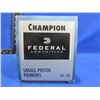 Image 2 : Federal 100 Small Pistol Primers (Pick Up or Ship by UPS Only)