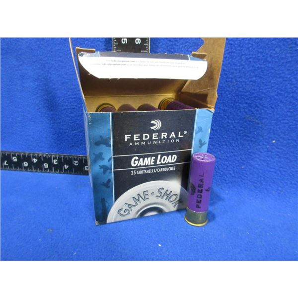 16 Ga. 2 3/4" 6 Shot Federal Shotshells (Pick Up or Ship by UPS Only)