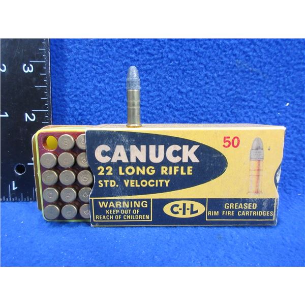 Collector Ammo - 22 LR Canuck (Pick Up or Ship by UPS Only)