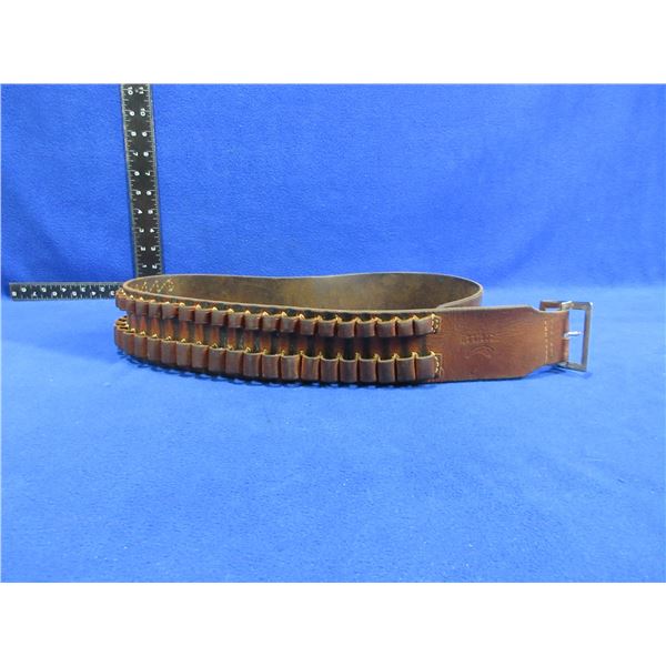Hunter 206 LG Leather Ammo Belt - 48" Total Length