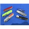 Image 1 : 6 Swiss Style Folding Pocket Knives
