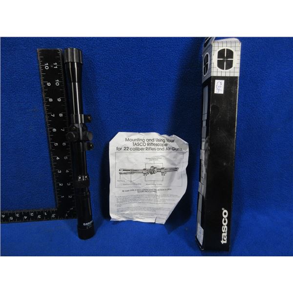 NEW - Tasco 3-7x20 Scope - 3/4" Tube, Duplex Reticle
