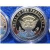 Image 3 : 3 USA Presidential Challenge Coins - Air Force One, Barack Obama, Seal of the President