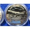 Image 7 : 3 USA Presidential Challenge Coins - Air Force One, Barack Obama, Seal of the President