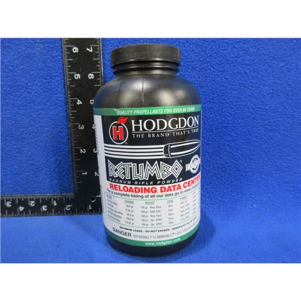 Hodgdon Retumbo Magnum Rifle Powder (Pick Up or Ship by UPS Only)