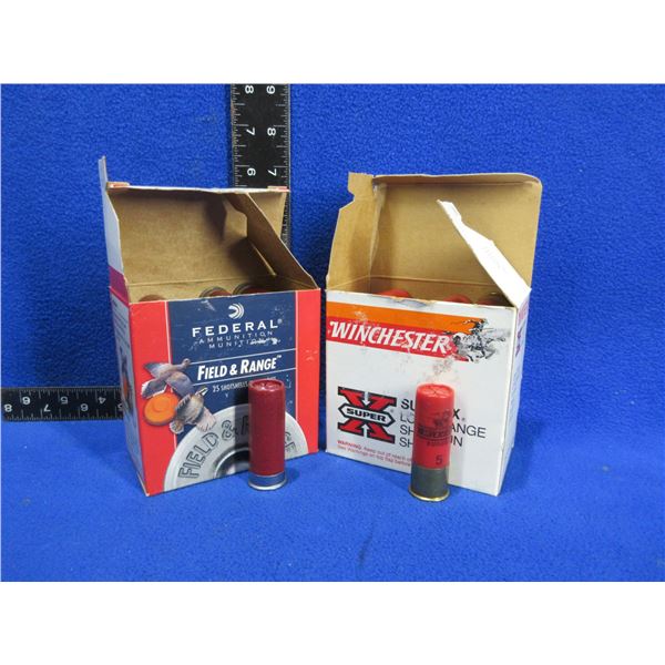 12 Ga. 2 3/4" Winchester & Federal (Pick Up or Ship by UPS Only)