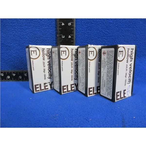 22 LR 38gr HV HP Eley Cartridges (Pick Up or Ship by UPS Only)