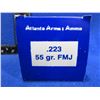 Image 2 : 223 Rem. 55gr FMJ Atlanta Arms (Pick Up or Ship by UPS Only)