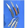 Image 2 : 6 Assorted Folding Lock Blade Knives