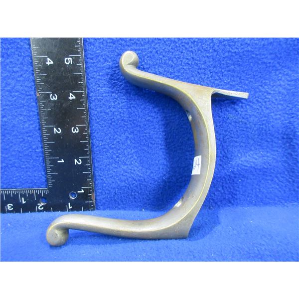 Brass Scheutzen Double Ball End Butt Plate