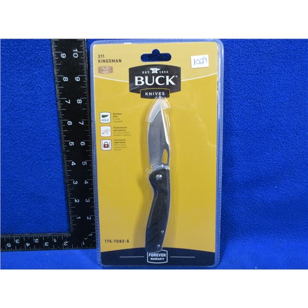 NEW - Buck 311 Kingsman Folding Lock Blade Clip Knife