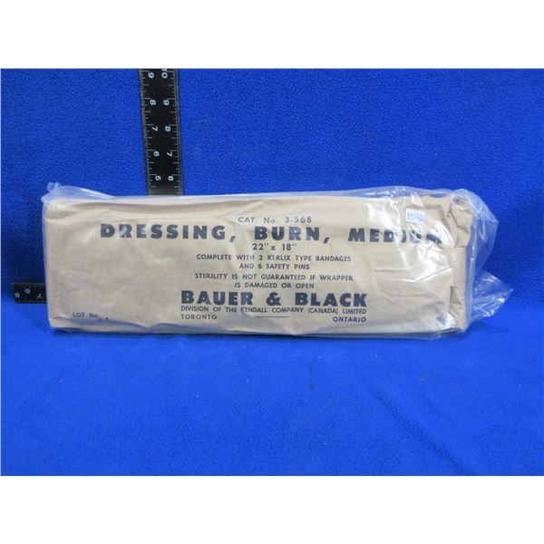 Bauer & Black Dressing, Burn, Medium - 22" x 18" - May 1954