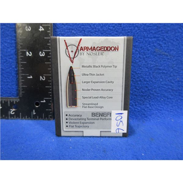 17 Cal. .172" 20gr FB Tipped Nosler Bullets - Box of 100