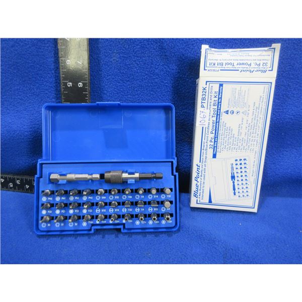 Blue-Point 32 Piece Power Tool Bit Kit - Manufactured for Snap-On Tools