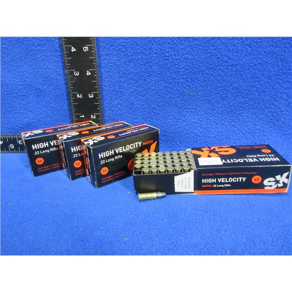 22 LR HV Match SK Cartridges (Pick Up or Ship by UPS Only)