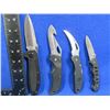 Image 2 : 4 Folding Lock Blade Knives - Frost Cutlery - Appear Unused